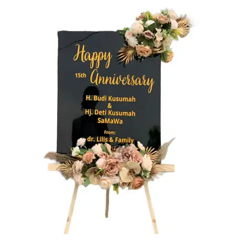 Papan Bunga Akrilik Wirana