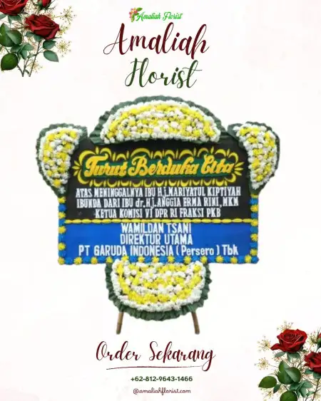 Papan Bunga Duka Wirana